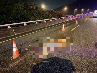 國道五號工人意外跌落車道遭後車輾斃 女駕駛第一時間未發現