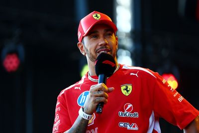 Lewis Hamilton under fire after ignoring Ferrari calls to stop damaged car in Madrid FP3