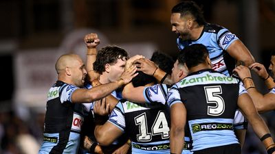 Sharks sink Cowboys to stay alive in NRL finals