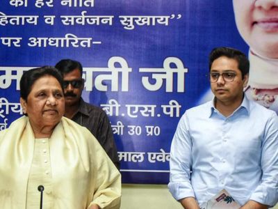 No political roles for nephews Akash, Ishan in BSP: Mayawati