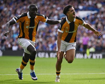 Hull stun Chelsea with Mohamed Belloumi double before João Pedro rescues a point