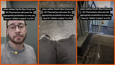 After Blue Cross denied man’s prescription, all he could do when electric fire ripped through his building was sit still and smell it get closer