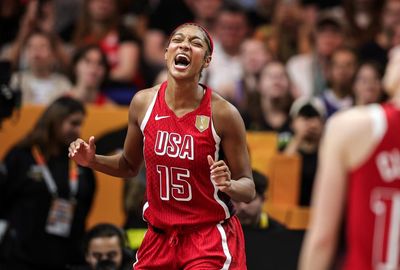 USA survive Spain scare to set up Olympic final rematch with France at Fiba World Cup