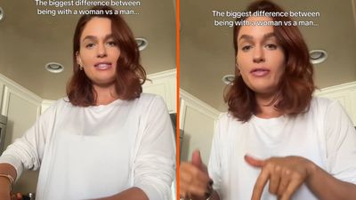 TikToker who spent her whole life dating men says she had one aspect of her life completely transformed after her first relationship with a woman