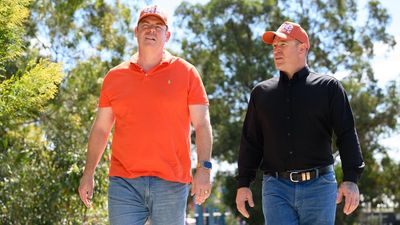 Two-man power play behind three-horse electoral race