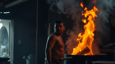 What Twenty Years of Kitchen Smoke Does to the Lungs of Indian Cooks, Halwais and Dhaba Workers