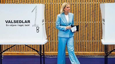 Sweden’s centre-left edges ahead by three seat in preliminary results