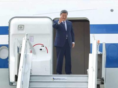 Chinese President Xi Jinping departs from Delhi after a 24-hour BRICS blitz