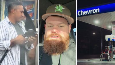 Man Goes To Chevron. Then A GMC Driver Shows Off A Weird Workaround At The Pump: 'Takes 30 Minutes To Fill Up'