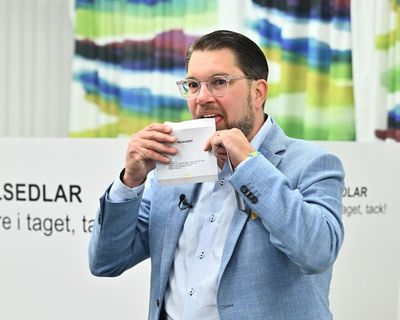 Swedish election: centre-left parties lead by just a single seat with most votes counted