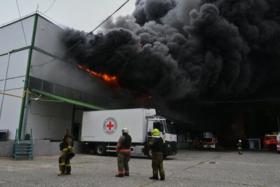Ukrainian drones kill 2 in Russia as Moscow hits main port hub in Black Sea
