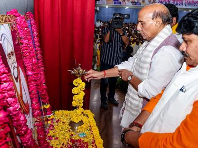 'One district, one mafia to One District, One Product': Rajnath Singh says Yogi Adityanath govt changed UP