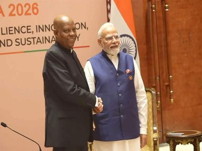 PM Modi holds bilateral meeting with Nigeria Vice President Kashim Shettima on BRICS sidelines