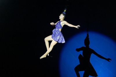 At this ambitious circus, everyone does everything – from aerial acrobatics to building the stage itself