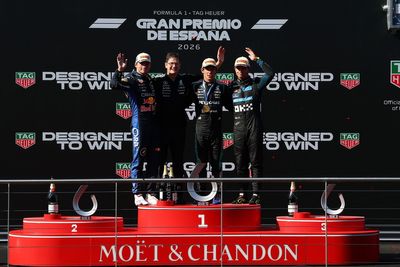 All the results and standings from the 2026 F1 Spanish Grand Prix