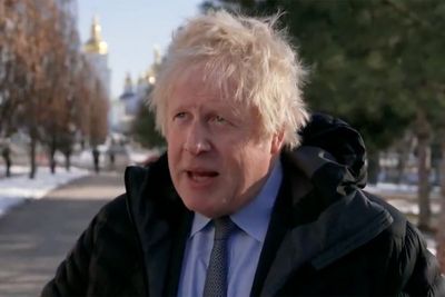 Kremlin responds after Boris Johnson’s train in near miss with Russian drone