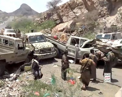 Houthis claim attack on Saudi base as fighting flares with Yemeni forces