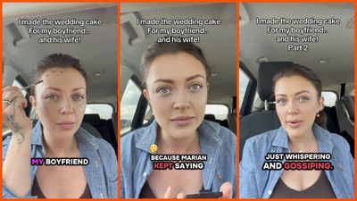 Baker is hired to make a cake for a wedding, but when she goes to deliver it, she allegedly learns the groom is her boyfriend: ‘You got set up!!!’