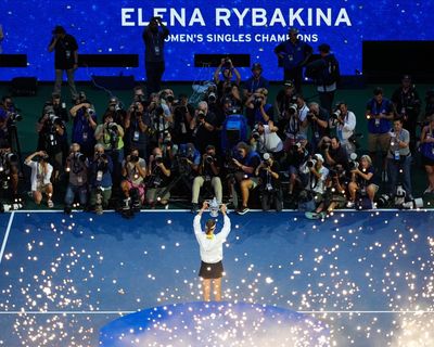Elena Rybakina joins elite with US Open title but questions remain over coach