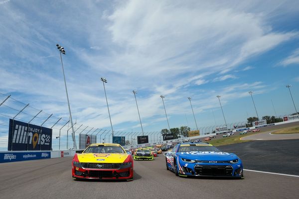 Joey Logano explains why Kyle Larson beat him in the end at Gateway