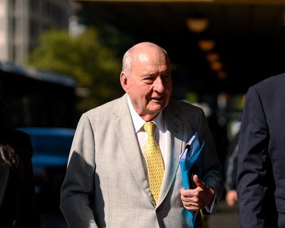 Alan Jones told prominent athlete ‘I would like to be kissing you all night’ after alleged assault, trial hears