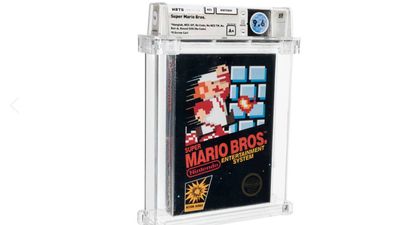 Bought as a Christmas gift in 1986, this Super Mario Bros sold for $660,000