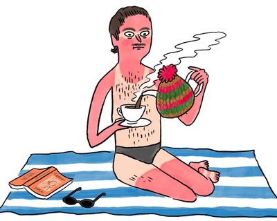 Is it true that … having a hot drink will cool you down?