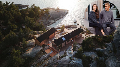 Couple spent 5 years searching Google Maps; found a 5-acre Finnish island and built solar home
