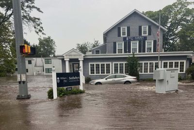 Drenching rains bring flash flooding across coastal Connecticut, New York and New Jersey