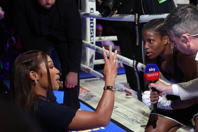 Caroline Dubois ramps up Alycia Baumgardner callout after ringside argument