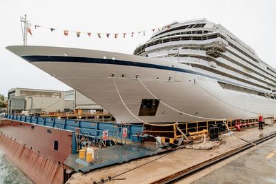 Viking floats out second hydrogen-powered cruise ship