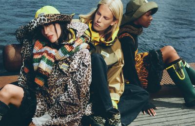 Ganni x Hunter makes downpour dressing a fashionable affair