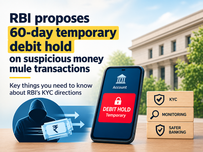RBI proposes 60-day temporary debit hold on suspicious money mule transactions: Key things you need to know about RBI’s KYC directions