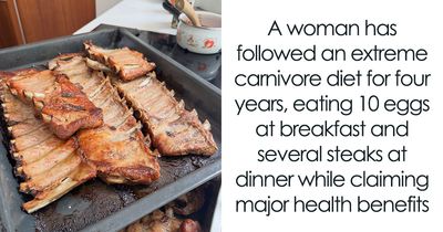 Woman Eats 5,000 Calories Of Meat, Eggs, And Butter Daily For 4 Years And Shares The Results