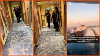 Carnival cruise guest says she drank 15 shots of tequila in one day. Then security removed her balcony door handle: ‘Make sure yall get it’