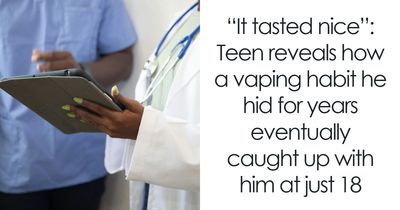 Teen’s 1,200-Puff-A-Day Vaping Habit Lands Him In Hospital, Now He Warns Others About The Dangers Of It
