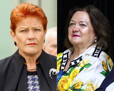 One Nation under fire for abandoning gas reservation plan in favour of policy benefiting Gina Rinehart