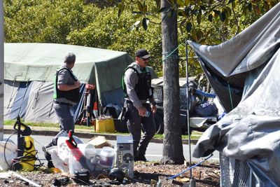 Queensland homeless man shot with Taser after being given move-on order to make way for kite festival