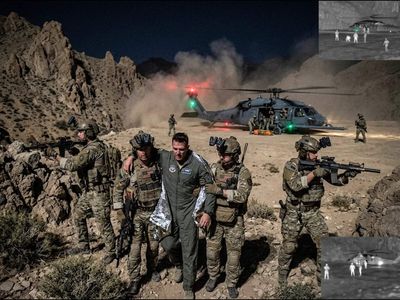 Watch: US Air Force officer survives a terrifying fall and 50 hours behind enemy lines after Iran shot down his F-15E; newly released footage shows his dramatic rescue