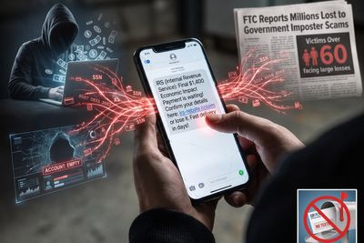 Fake $1,400 IRS Stimulus Text Scam Targets Americans With Phishing Links