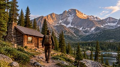 Meet Enos Mills, a teenager who built his own cabin near Colorado’s Longs Peak; decades later, he helped secure the creation of Rocky Mountain National Park in 1915