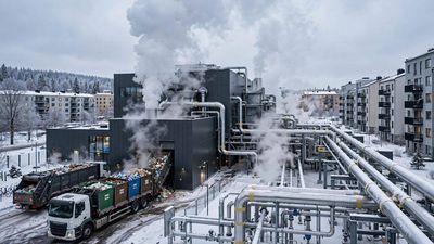 Sweden turned 2.5 million tonnes of imported waste into heat and electricity