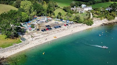 Loe Beach near Feock is on sale for £3 million, sparking fears a wealthy buyer could take over
