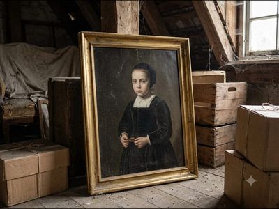 A forgotten 17th-century portrait sat in a Maine attic for decades; estimated at $15,000, the mystery painting eventually sold for $1.41 million