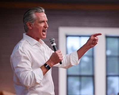 Gavin Newsom says he will not run for president in 2028 if Kamala Harris does