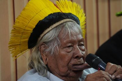 Indigenous leader Raoni receives palliative care in Brazil after cancer diagnosis
