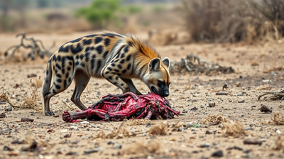 India's Only Striped Hyena Eats Anthrax-Laden Carcasses and Keeps Disease From Spreading Across the Wild