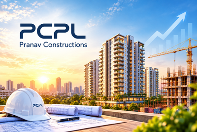 Pranav Constructions shares make strong D-Street debut, list at 33% premium over IPO price