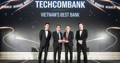 Techcombank lần thứ 6 liên tiếp được Euromoney vinh danh “Ngân hàng Tốt nhất Việt Nam”