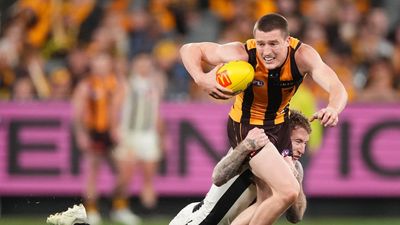 'Backing myself': Hawk flying with better AFL mindset